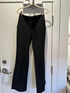 Women's Black Stretch Flare Pants